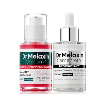 Dr.Melaxin Lumi Firm & Lift Duo: Korean Collagen Serum + Ampoule. Plumps, Tightens & Refines Skin Density